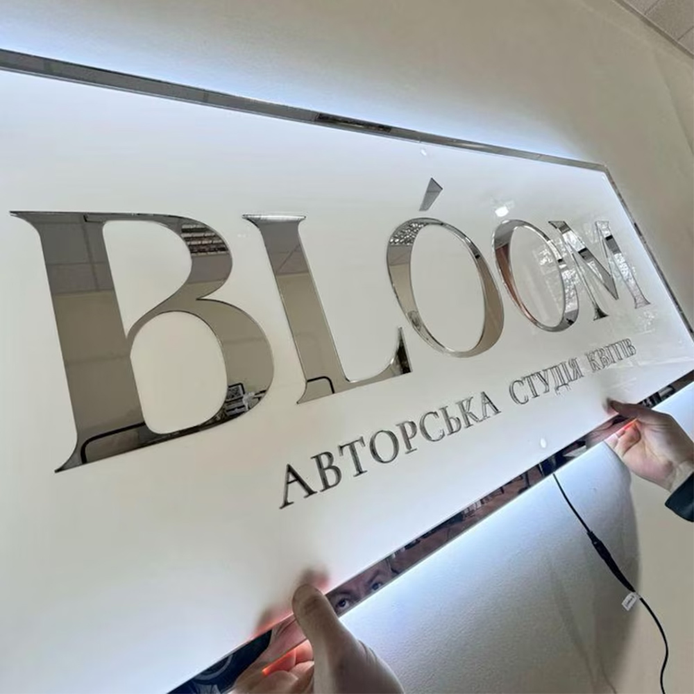 Lighting Decoration Ideas - Insegna LED Personalizzata per Aziende, Logo
