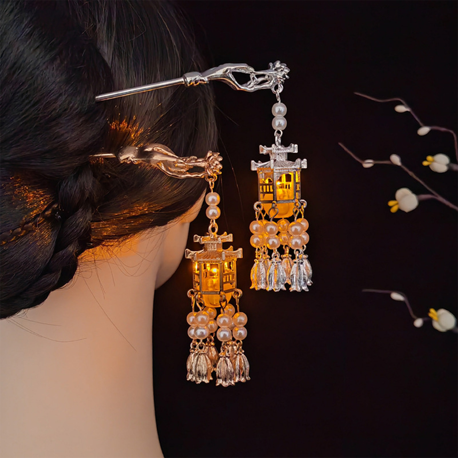 Lighting Decoration Ideas - Forchette per bastoncini per capelli in