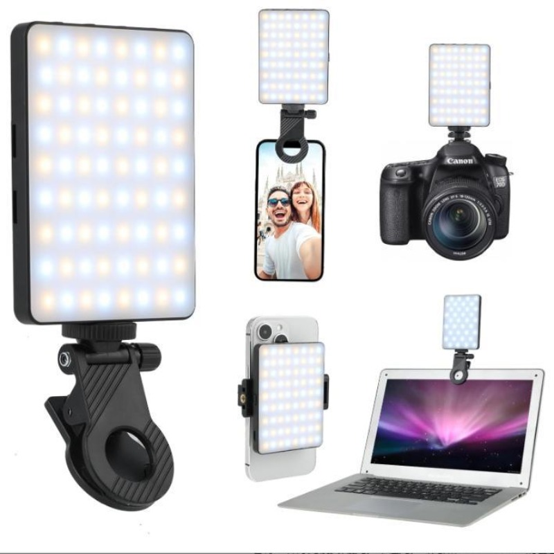 Lighting Visual - Luce LED Ricaricabile per Selfie, 3