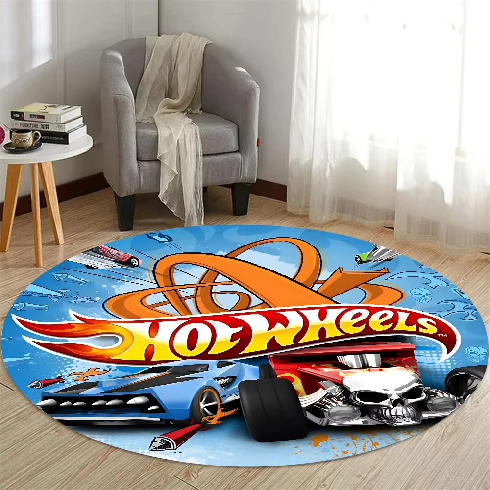 Hot Wheels Cars Tappeto rotond - Lighting Mcqueen Bedroom Decor recensione e prezzo